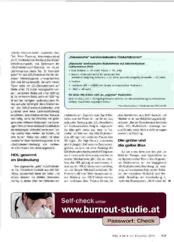 Vorschauseite 2: Neue Grenzwerte empfohlen