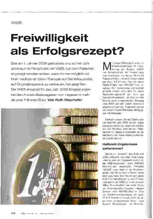 Vorschauseite 1: Freiwlligkeit als Erfolgskonzept?