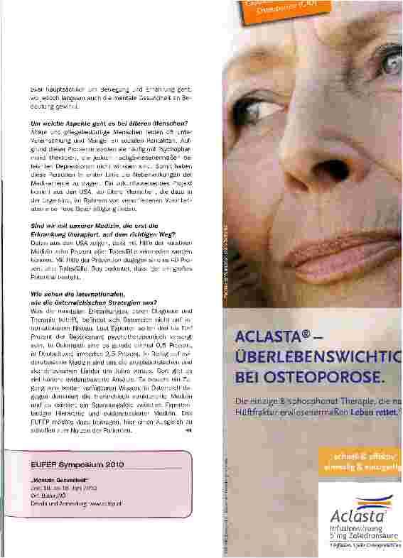 Vorschauseite 3: Prävention anstelle kurativer Medizin