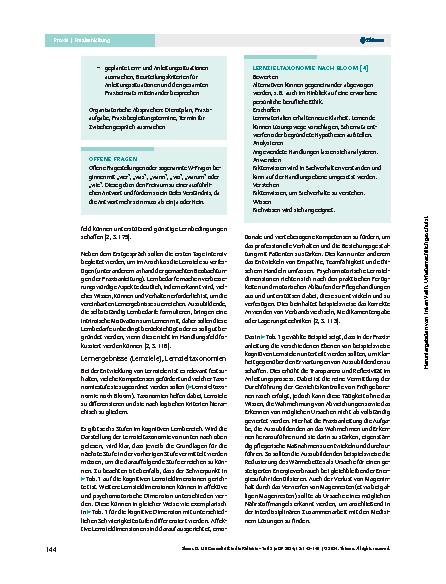 Vorschauseite 3: Mit Generalistik in die Pädiatrie – Teil 2