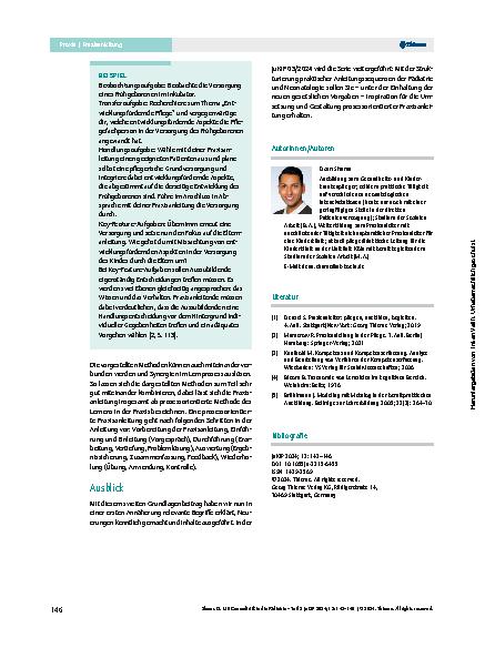 Vorschauseite 5: Mit Generalistik in die Pädiatrie – Teil 2
