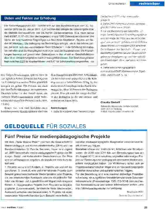 Vorschauseite 4: Entwicklung stabil, Stimmung verhalten