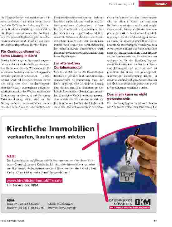 Vorschauseite 3: Beruf und Pflege: Wie geht das unter einen Hut?