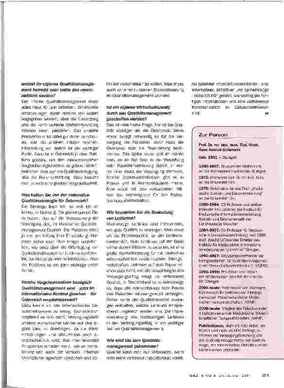 Vorschauseite 2: Intransparenz durch Transparenz?
