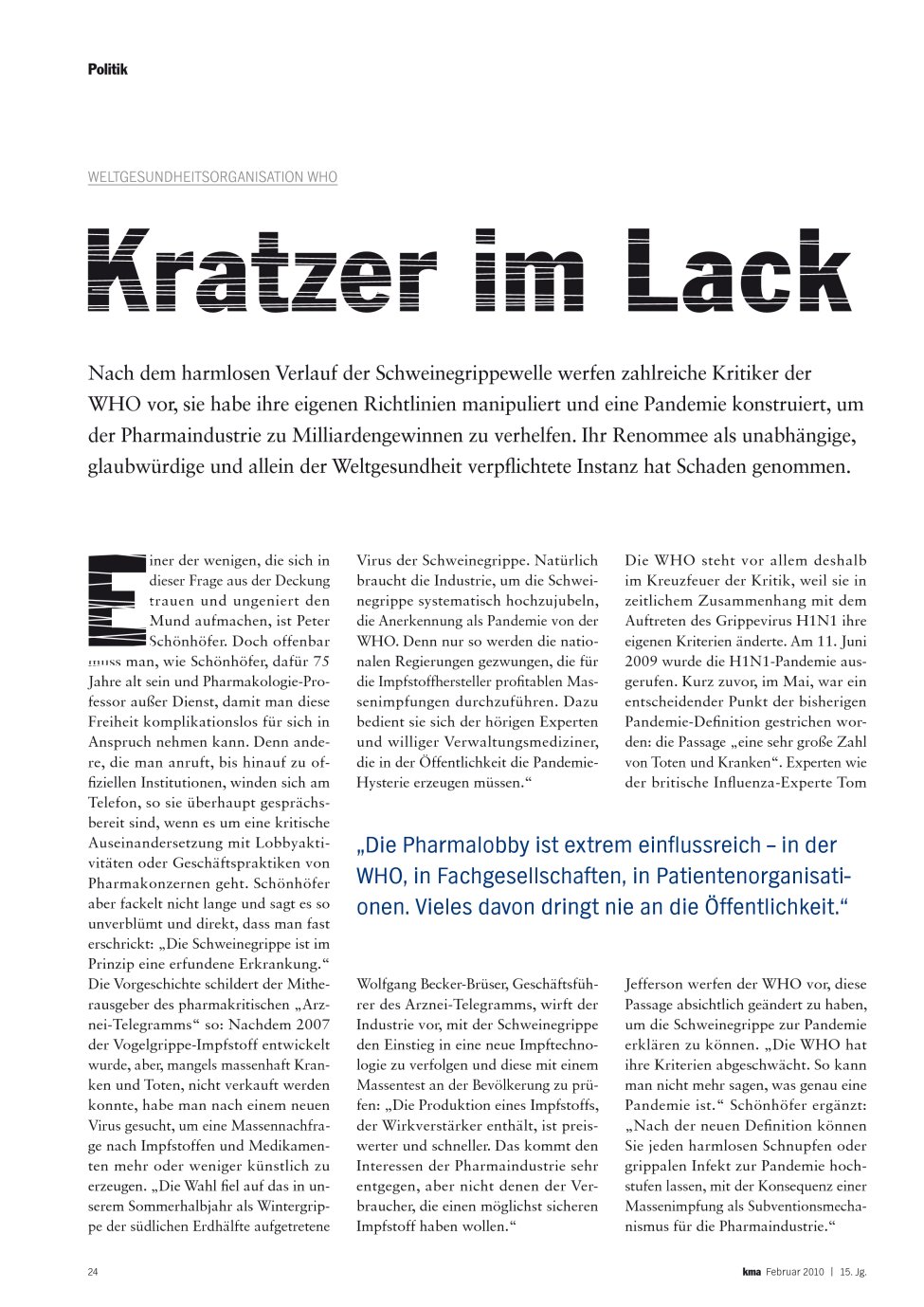 Vorschauseite 1: Kratzer im Lack