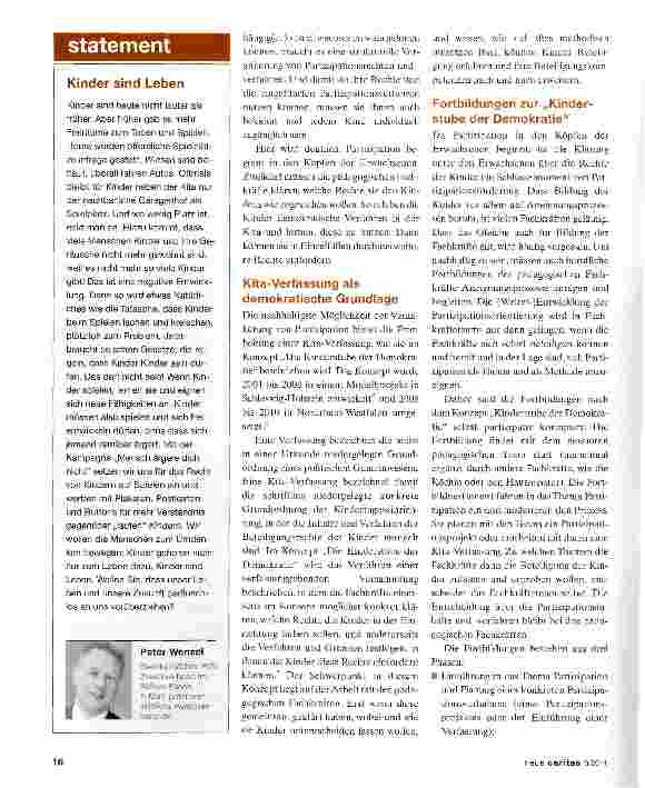 Vorschauseite 3: Eine Verfassung für die Kita