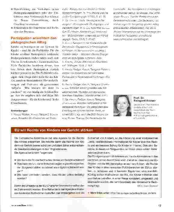 Vorschauseite 4: Eine Verfassung für die Kita