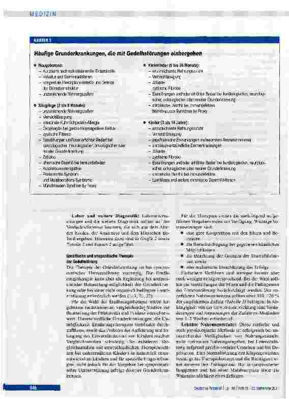 Vorschauseite 5: Gedeihstörungen im Kindesalter