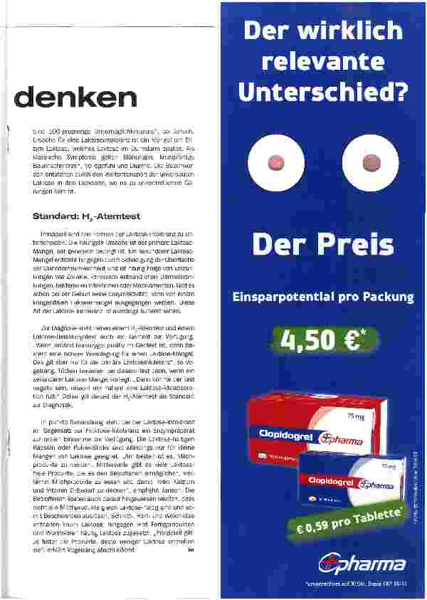 Vorschauseite 2: An Unverträglichkeiten denken