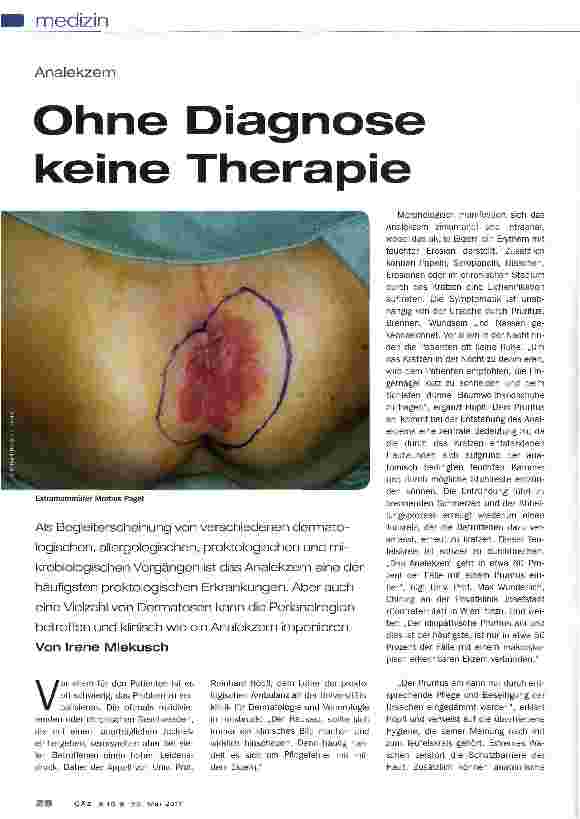 Vorschauseite 1: Ohne Diagnose keine Therapie