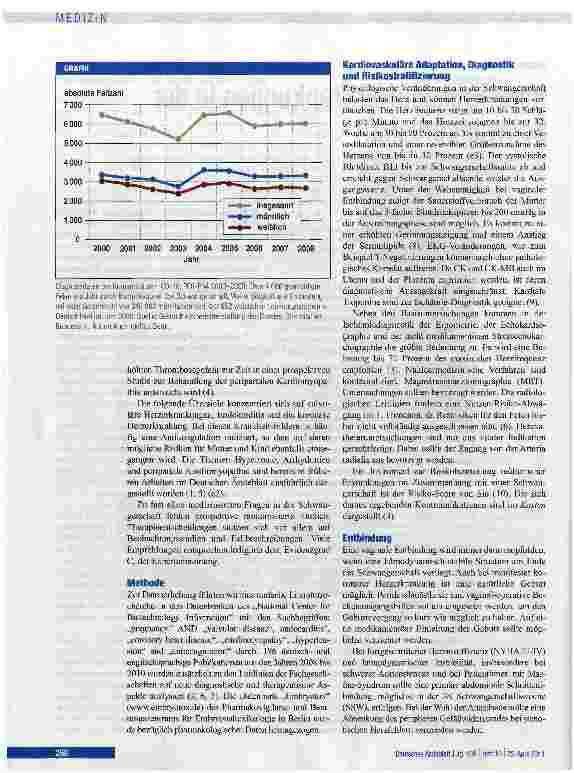 Vorschauseite 2: Herz-Kreislauf-Erkrankungen in der Schwangerschaft