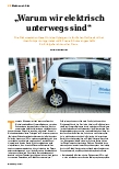 Vorschauseite 1: "Warum wir elektrisch unterwegs sind"