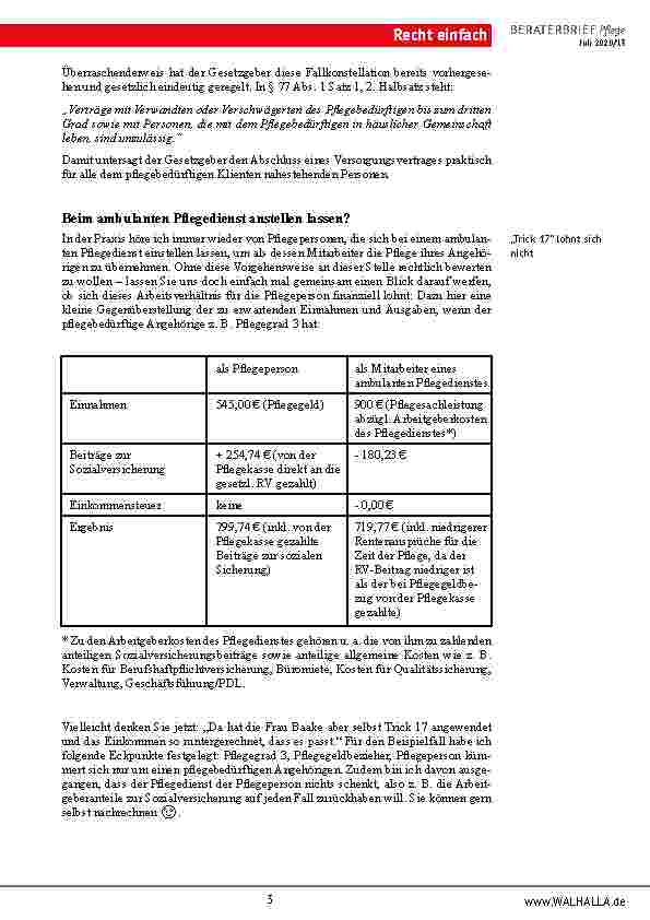 Vorschauseite 3: Update „GKV-Intensivpflegeund Rehabilitationsstärkungsgesetz“: Das Gesetz wurde am 02. 07. 2020 vom Bundestag beschlossen!
