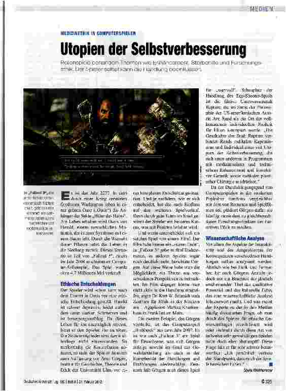 Vorschauseite 1: Utopien der Selbstverbesserung