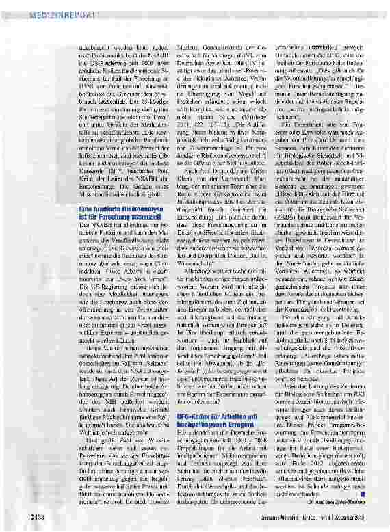 Vorschauseite 2: „Zensur ist der falsche Weg