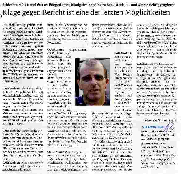 Vorschauseite 1: Klage gegen Bericht ist eine der letzten Möglichkeiten