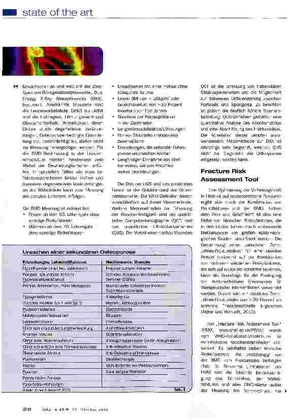 Vorschauseite 3: Management der Osteoporose