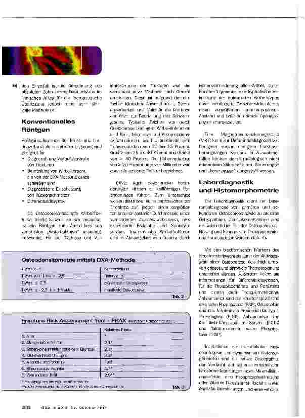 Vorschauseite 4: Management der Osteoporose