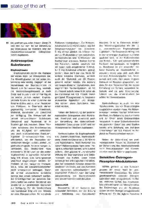 Vorschauseite 6: Management der Osteoporose