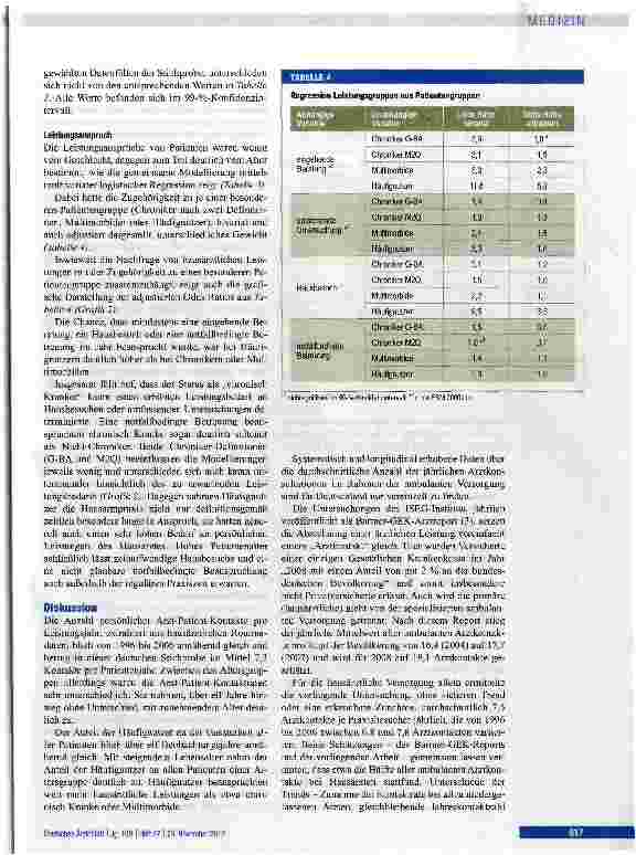 Vorschauseite 4: Leistungsansprüche von chronisch Kranken Multimorbiden und Häufignutzern