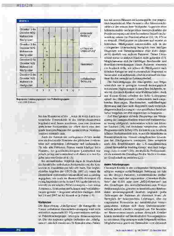 Vorschauseite 5: Leistungsansprüche von chronisch Kranken Multimorbiden und Häufignutzern