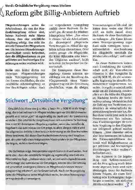 Vorschauseite 1: Reform gibt Billig-Anbietern Auftrieb