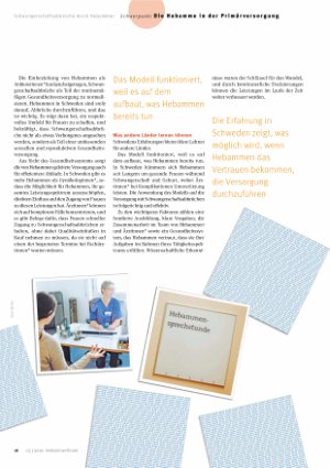Vorschauseite 4: Wenn Hebammen Frauen bei Abbrüchen betreuen