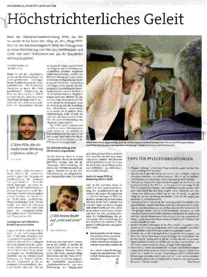 Vorschauseite 1: Höchstrichterliches Geleit