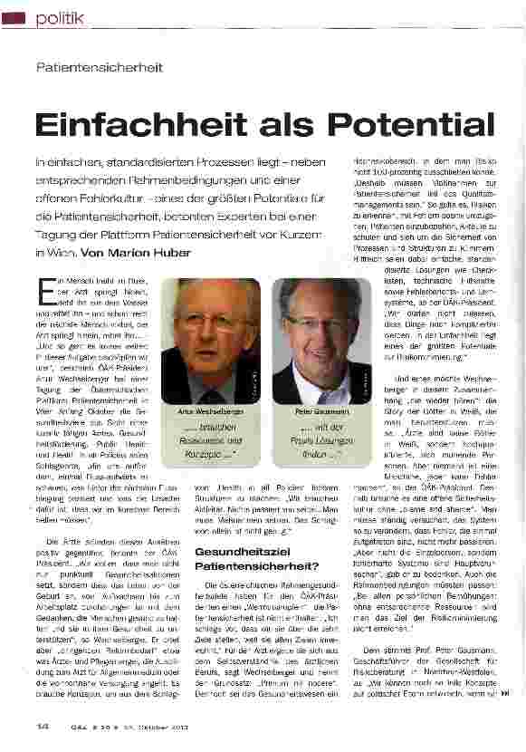 Vorschauseite 1: Einfachheit als Potential
