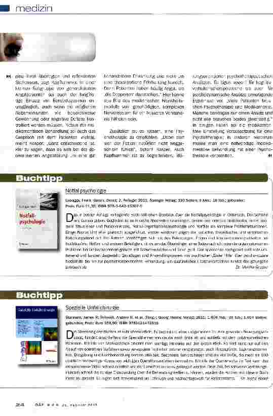 Vorschauseite 3: Katastrophenhaltung dominiert