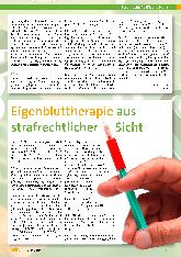 Vorschauseite 2: Bedeutung der „Eigenblut-Entscheidung“ des Bundesverwaltungsgerichts vom 15. Juni 2023
