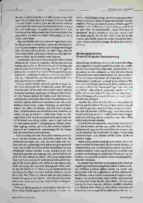 Vorschauseite 4: Gesprächszeit für belastete Angehörige - Angebot einer Pflegeexpertin am Universitätsklinikum Bonn
