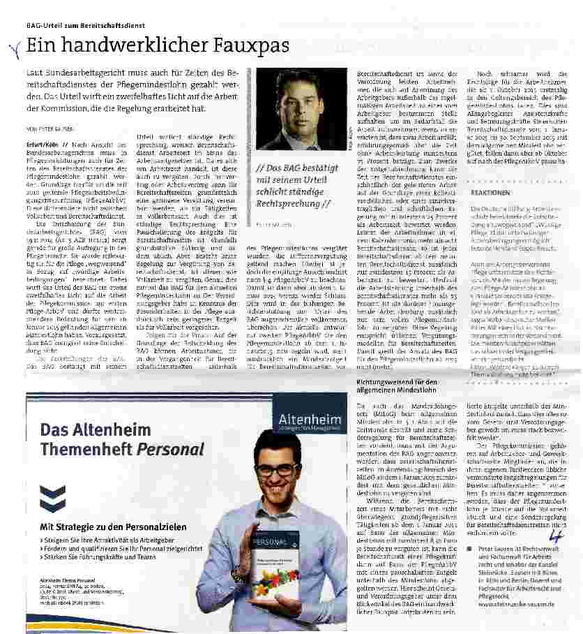 Vorschauseite 1: Ein handwerklicher Fauxpas