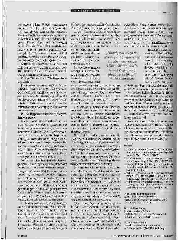 Vorschauseite 2: Vom Irrtum mit den Wahrscheinlichkeiten Statistik für klinische Studien