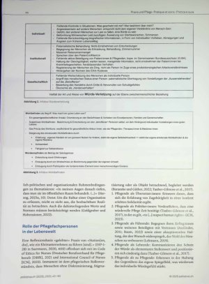 Vorschauseite 2: Würde als Grundmotiv des Wohlbefindens im Hospiz Der Klang des Echolots in der pflegerischen Begegnung