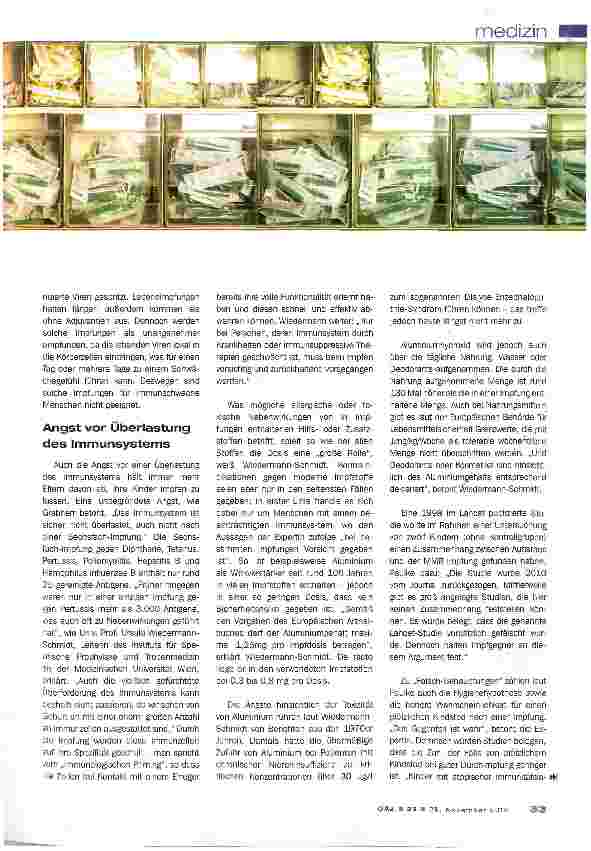 Vorschauseite 2: Die Epidemie Impf Skepsis