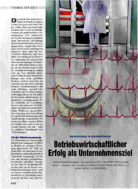 Vorschauseite 1: Betriebswirtschaftlicher Erfolg als Unternehmensziel