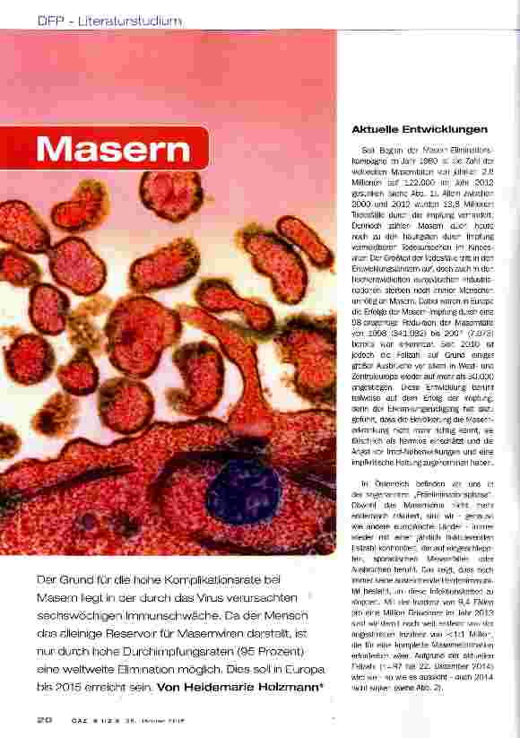 Vorschauseite 1: Masern