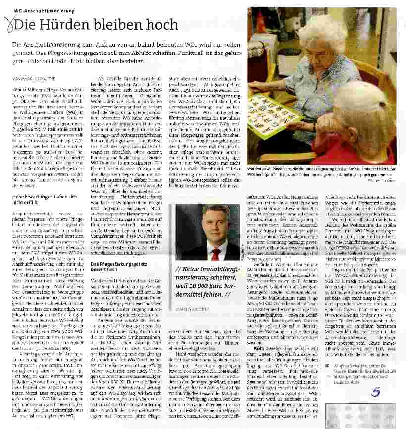 Vorschauseite 1: Die Hürden bleiben hoch