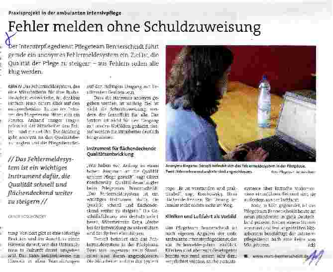 Vorschauseite 1: Fehler melden ohne Schuldzuweisung
