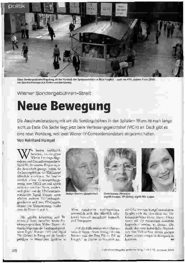 Vorschauseite 1: Neue Bewegung