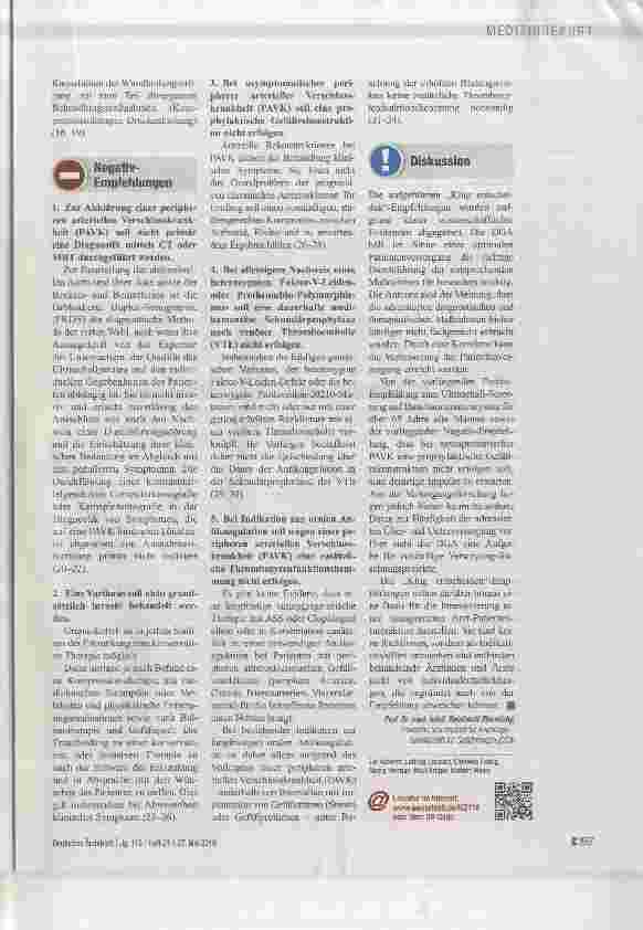 Vorschauseite 3: ...in der Angiologie