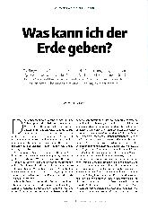 Vorschauseite 1: Was kann ich der Erde geben?