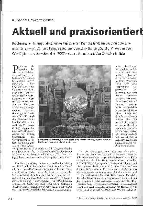 Vorschauseite 1: Klinische Umweltmedizin - Aktuell und praxisorientiert