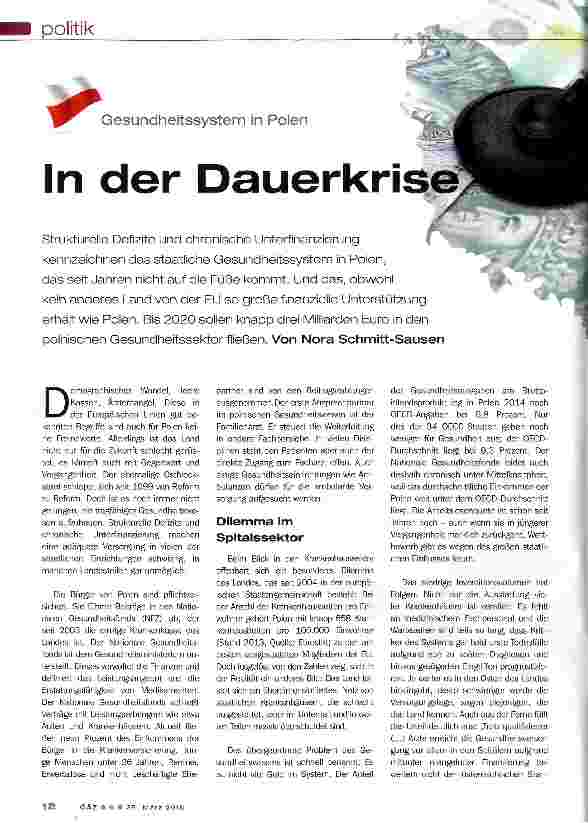 Vorschauseite 1: In der Dauerkriese