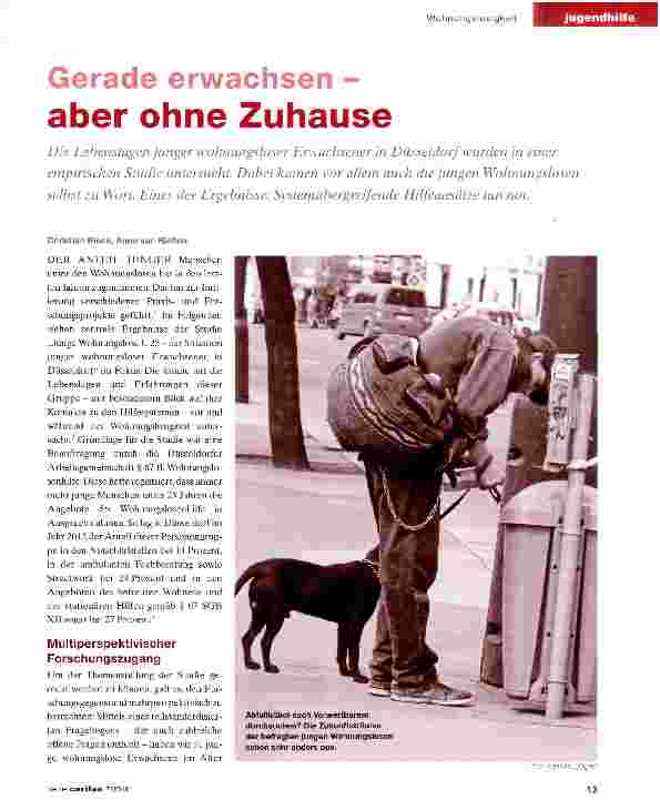 Vorschauseite 1: Gerade erwachsen aber ohne Zuhause