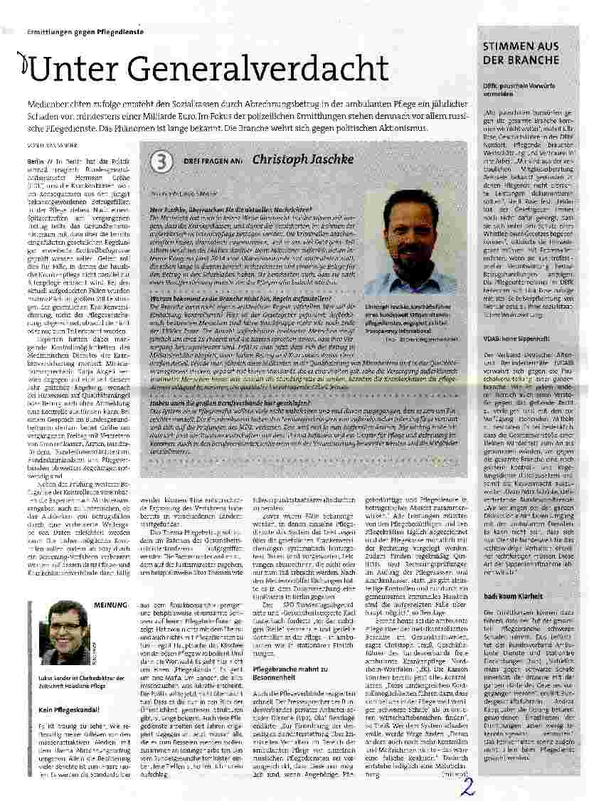 Vorschauseite 1: Unter Generalverdacht