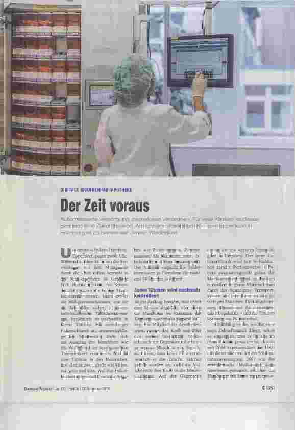 Vorschauseite 1: Der Zeit voraus