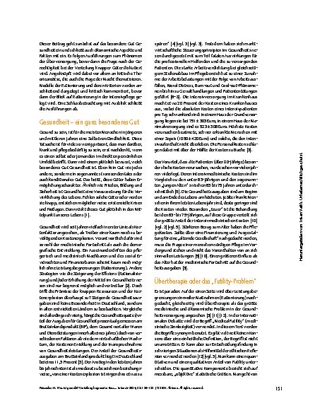 Vorschauseite 2: Was ist gerecht? Verteilung begrenzter Ressourcen in der Intensivversorgung