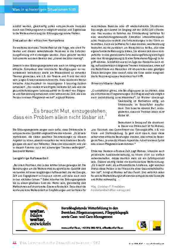 Vorschauseite 2: Ethik mit Fundament